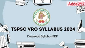 TSPSC VRO syllabus 2025