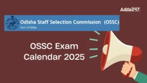 OSSC Exam calendar