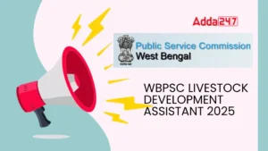 WBPSC Livestock Development Assistant 2025