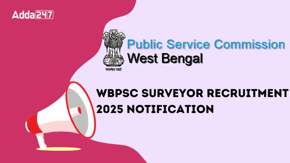 WBPSC Sub Surveyor Recruitment 2025