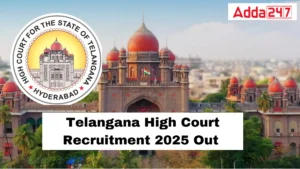 Telangana High Court Notification 2025