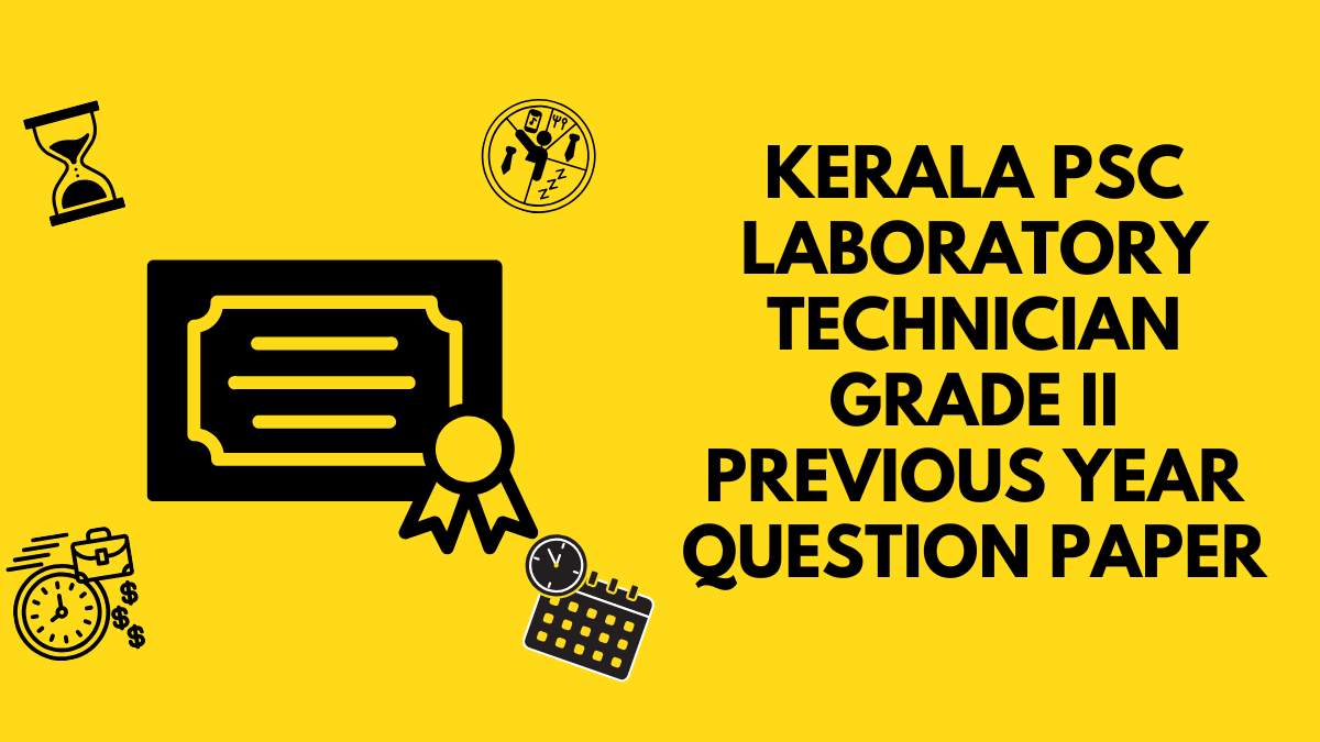 Kerala PSC Laboratory Technician Grade II