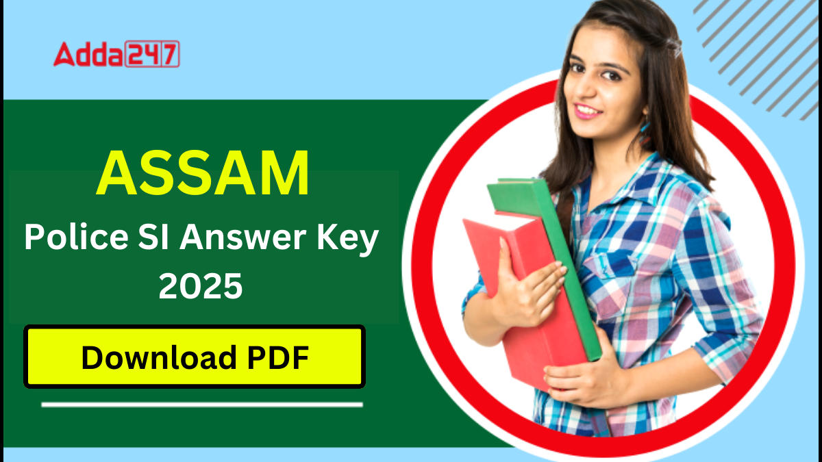 Assam Police SI Answer Key 2025