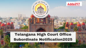 Telangana High Court Office Subordinate 2025