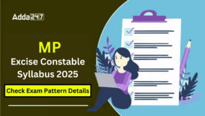 MP Excise Constable Syllabus