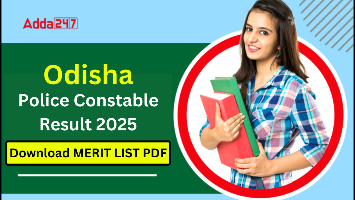 Odisha Police Constable Final Result 2025