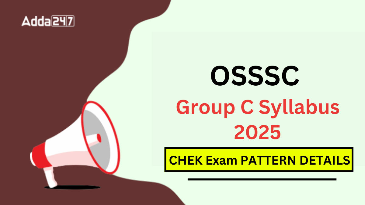 OSSSC Group C Syllabus