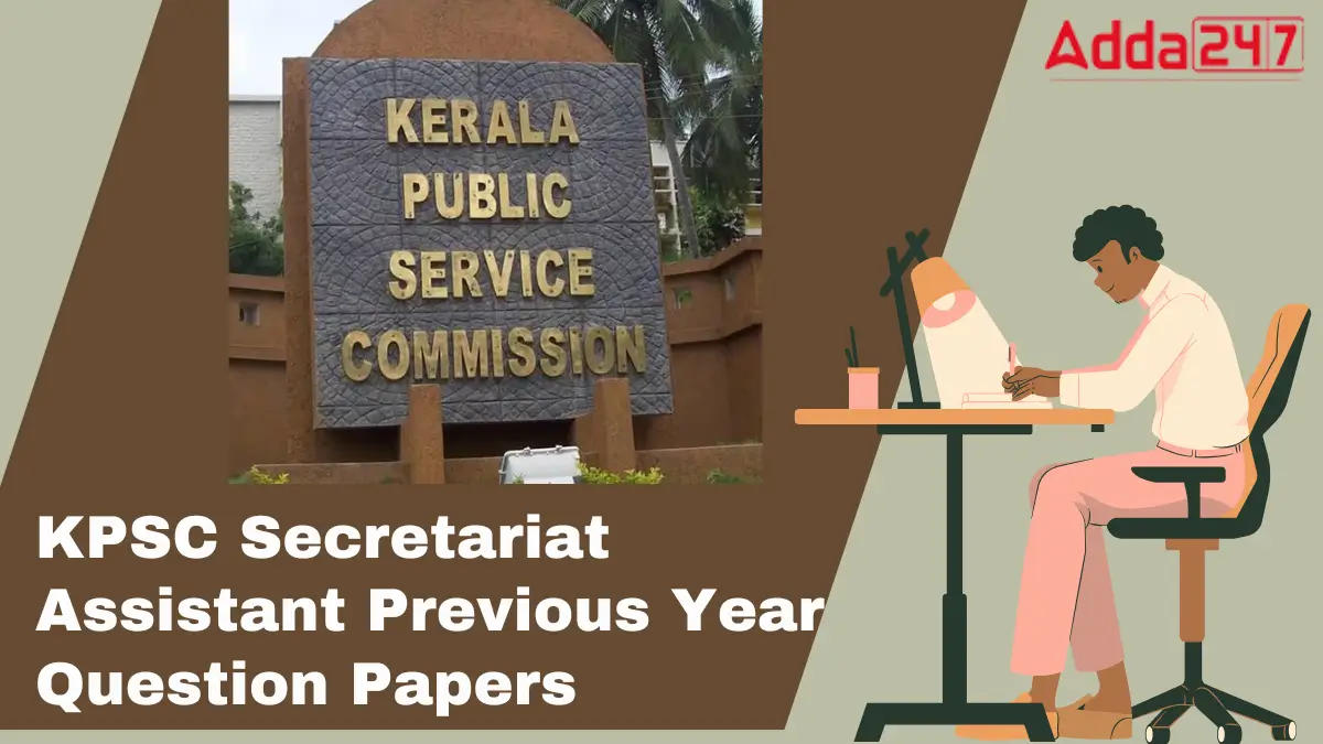 KPSC Secretariat Assistant Previous Year Question Papers