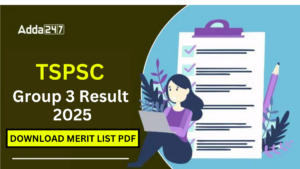 TSPSC Group 3 Result 2025