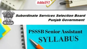 psssb senior assistant syllabus 2025