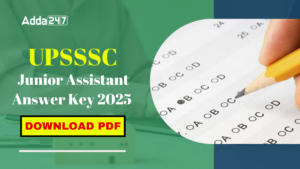 UPSSSC Junior Assistant Answer Key 2025