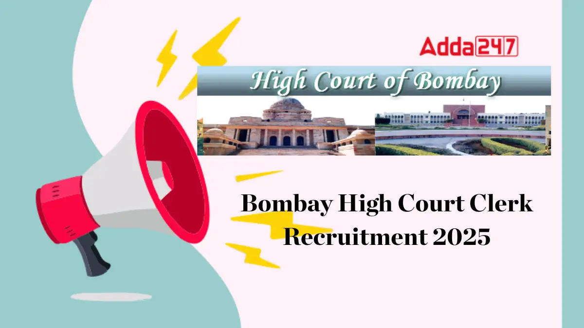 Bombay High Court Clerk Recruitment 2025