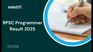 RPSC Programmer Result 2025, Check Cutoff Marks