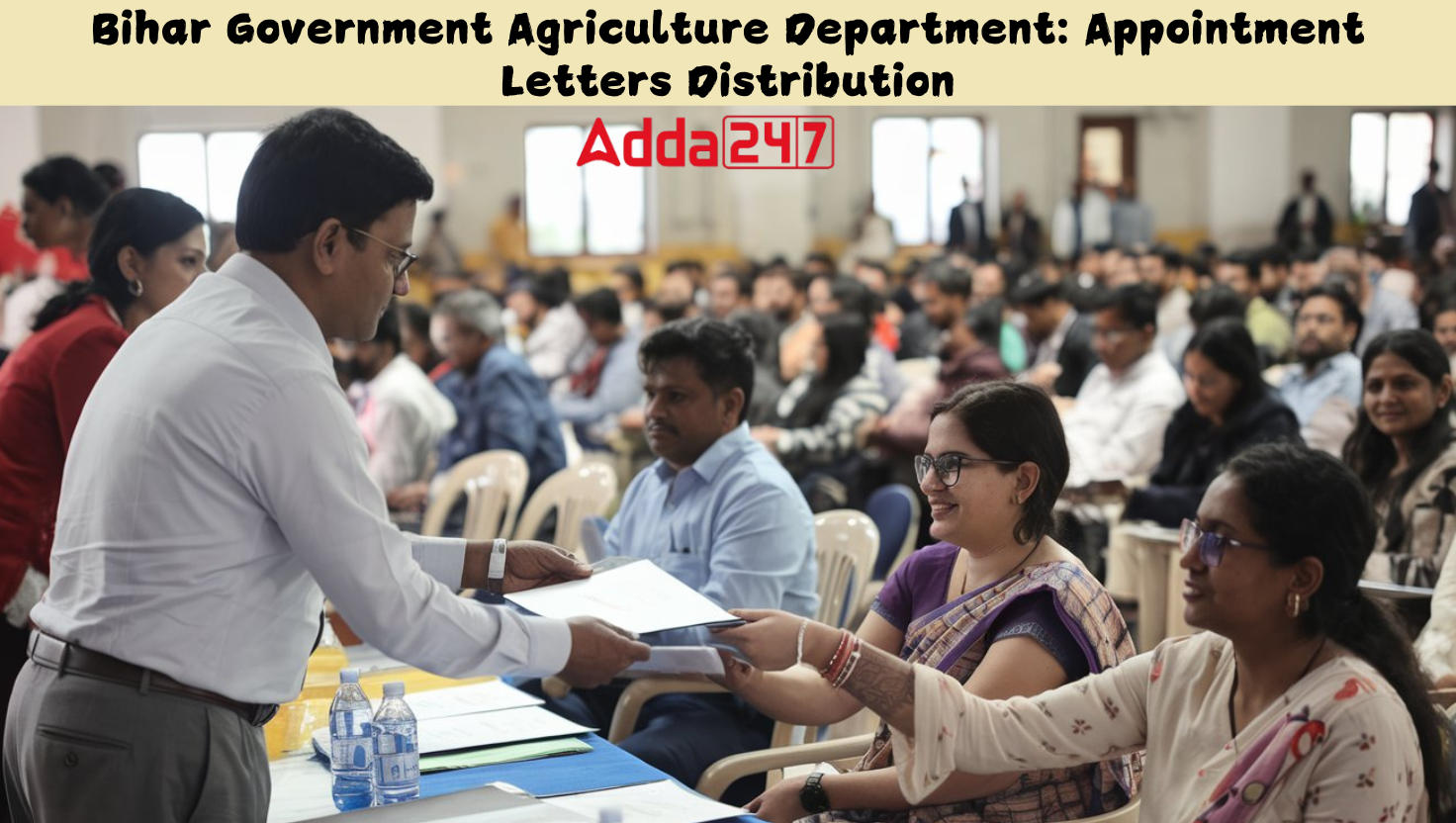 Bihar Government Agriculture Department Appointment Letters Distribution