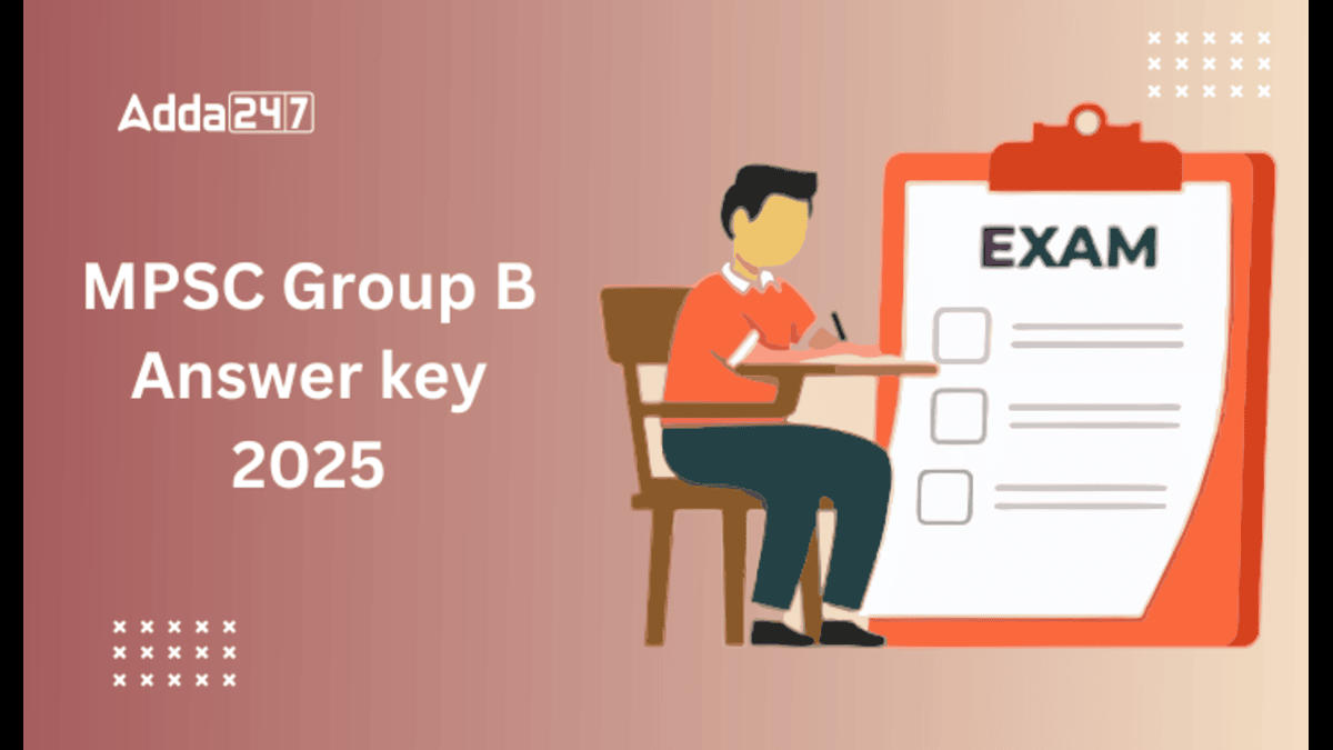 MPSC Group B Answer key 2025