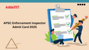 APSC Enforcement Inspector Hall Ticket 2025