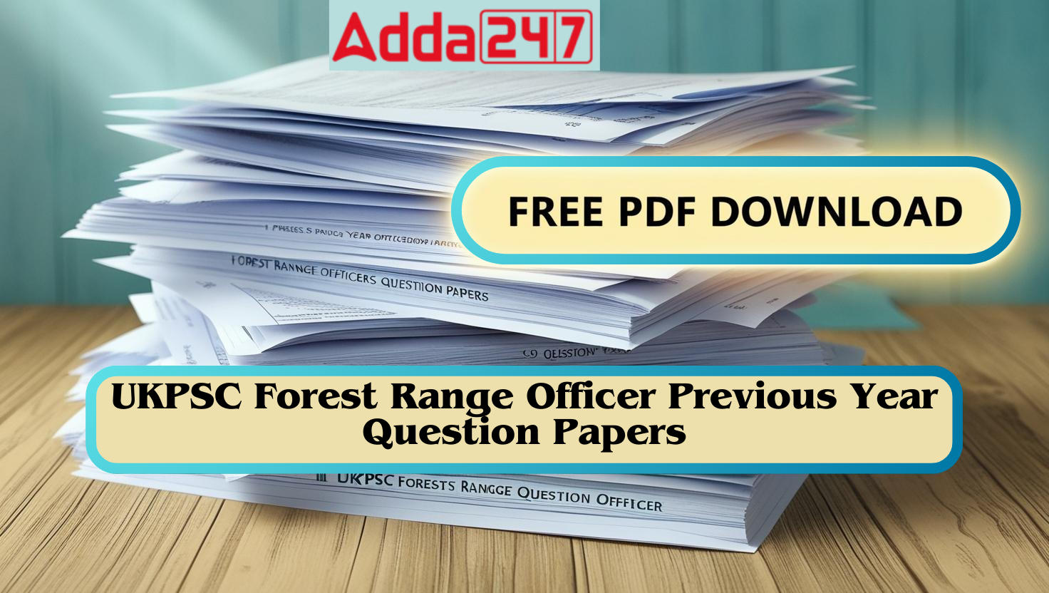 Forest Range Officer Previous Year Question Papers