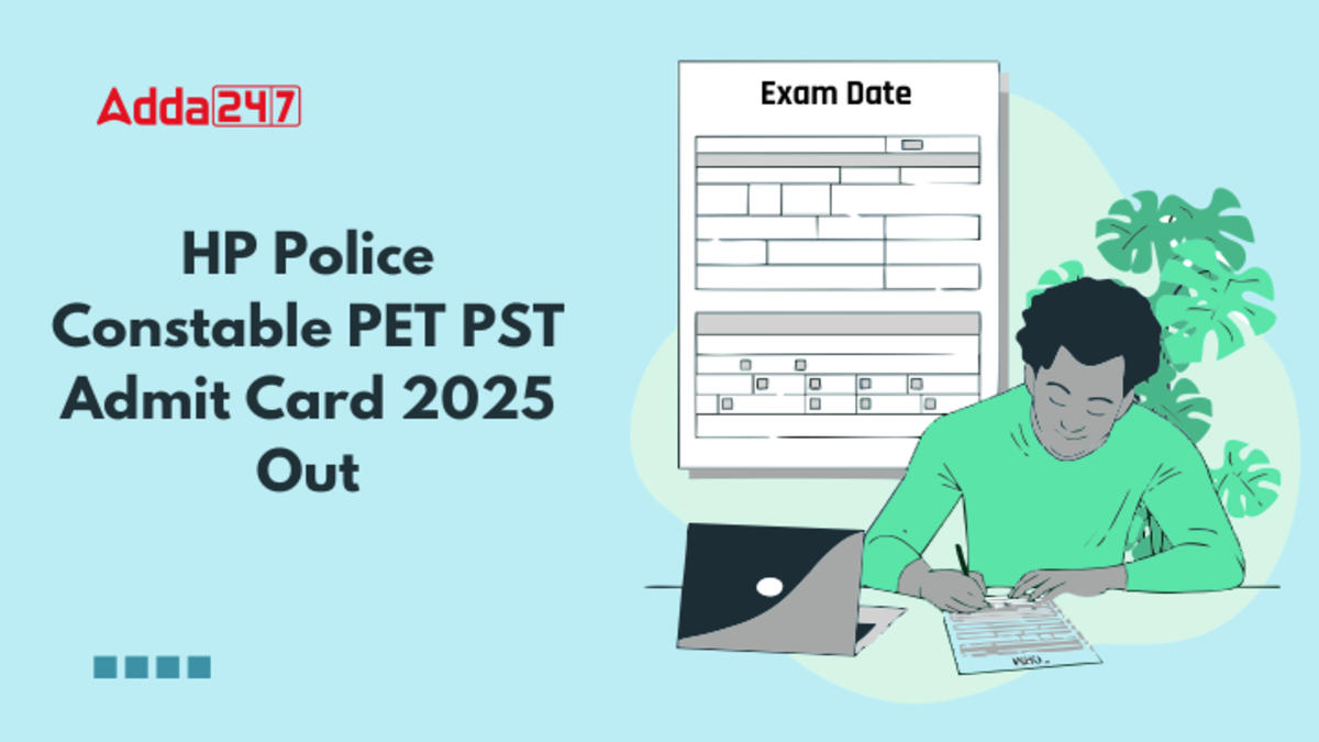 HP Police Constable PET PST Admit Card 2025