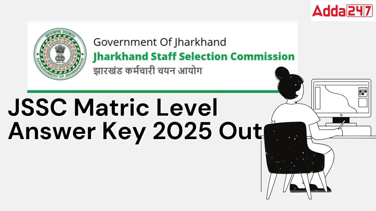 JSSC Matric Level Answer Key 2025