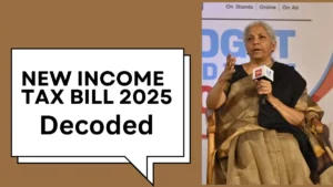 FM Nirmala Sitharaman tables New Income Tax Bill in Lok Sabha