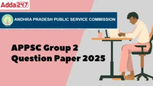 APPSC Group 2 Mains Question Paper 2025