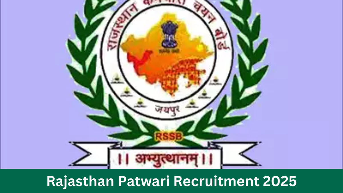 Rajasthan Patwari Recruitment 2025