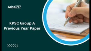 KPSC Group A Previous Year Paper