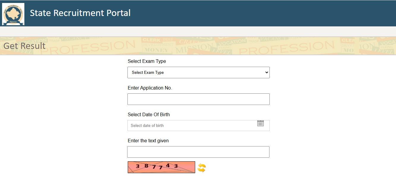 RSMSSB CET Graduation Level Scorecard 2025