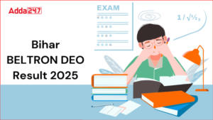 Bihar BELTRON DEO Result 2025