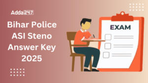 Bihar Police ASI Steno Answer Key 2025