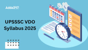 UPSSSC VDO Syllabus