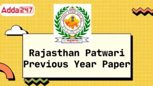 Rajasthan Patwari Previous Year Paper