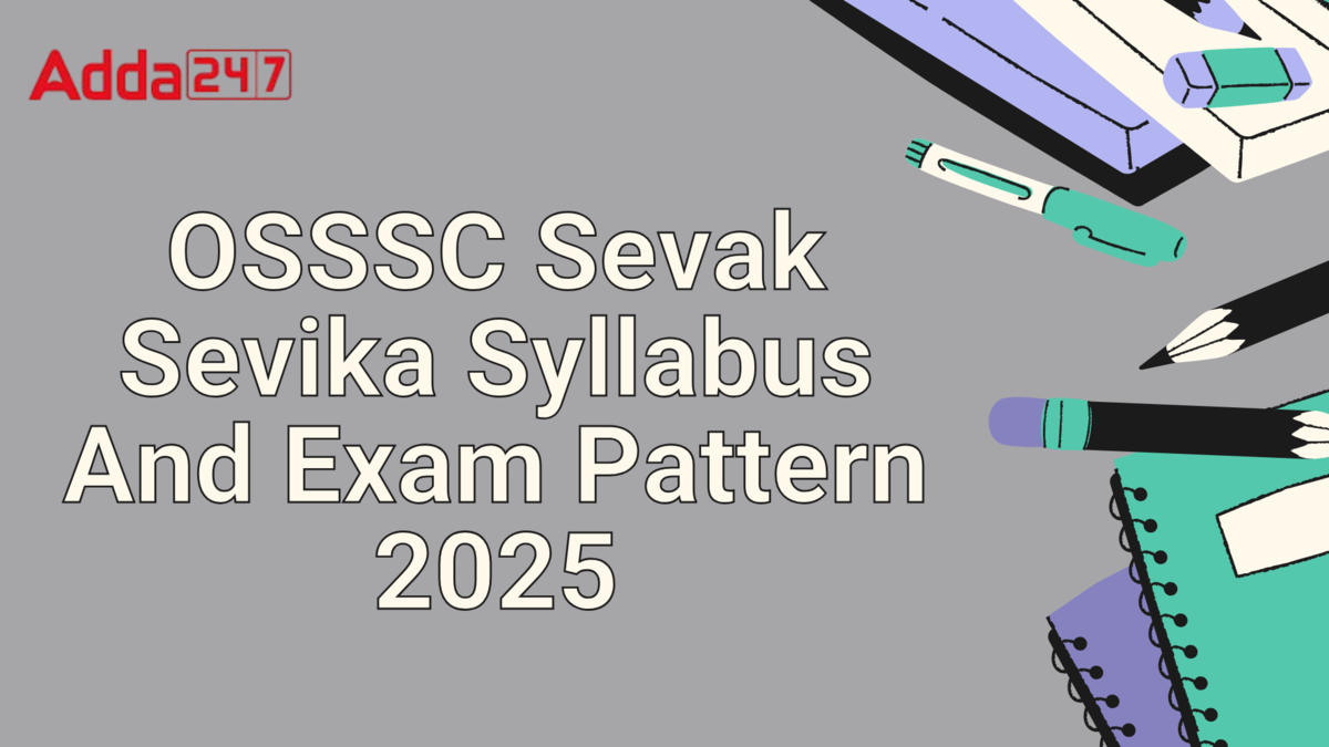 OSSSC Sevak Sevika Syllabus