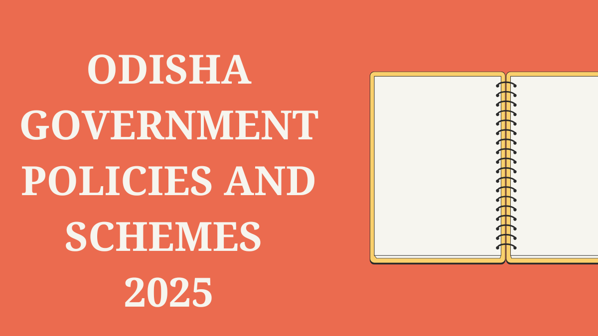 Odisha Government Policies And Schemes 2025