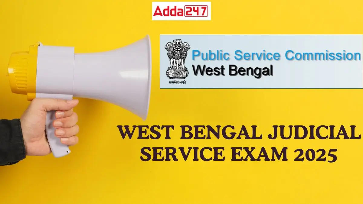 West Bengal Judicial Service Exam 2025