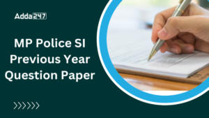 MP Police SI Previous Year Question Paper