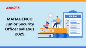 MAHAGENCO Junior Security Officer syllabus