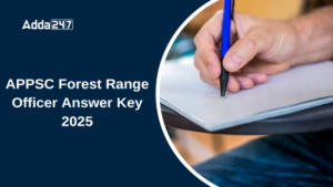 APPSC Forest Range Officer Final Answer Key 2025