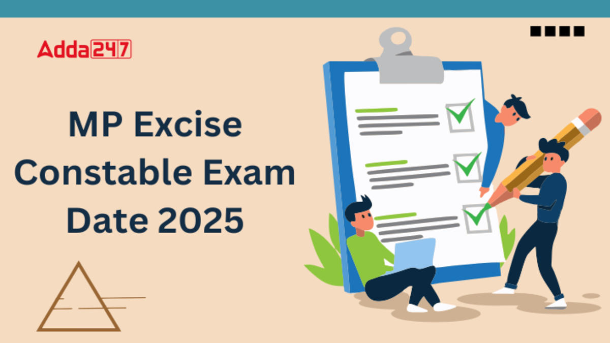 MP Excise Constable Exam Date 2025