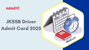 JKSSB Driver Admit Card 2025