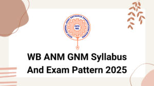 WB ANM GNM Syllabus