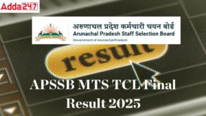 APSSB MTS Final Result 2025 Out