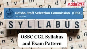 ossc cgl syllabus