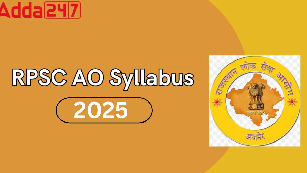 RPSC Agriculture Officer Syllabus 2025 and Exam Pattern