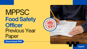 MP Food Safety Officer Previous Year Question Paper
