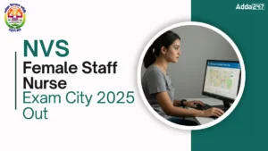 NVS Female Staff Nurse Exam City
