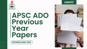 APSC ADO Previous Year Paper