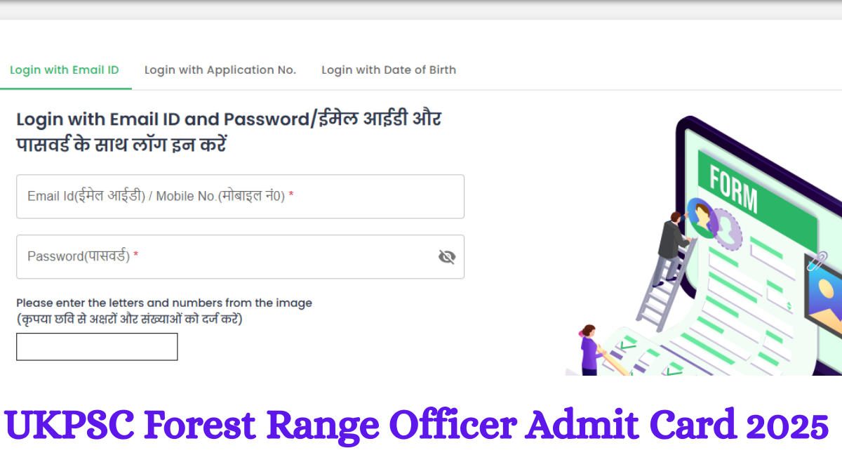 UKPSC Forest Range Officer Admit Card 2025