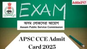 apsc cce admit card 2025