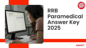 RRB PARAMEDICAL Answer Key 2025